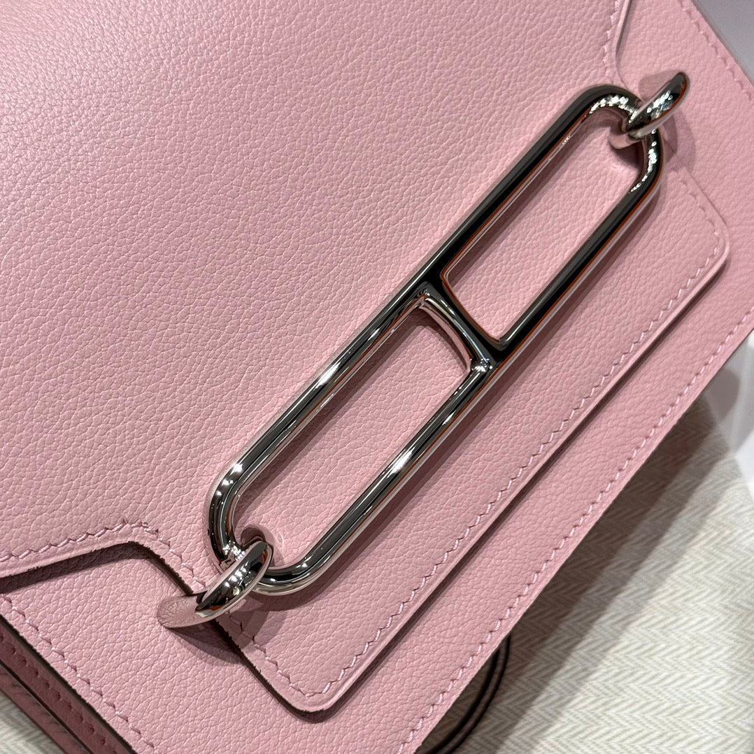 HM SAC ROULIS 18 PIEL DE BECERRO ROSA PASTEL EVERCOLOR 237570