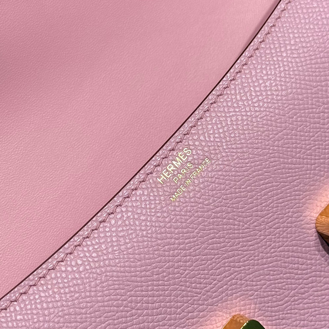 HM Constance Elan 24 Rosa Suave Epsom Herrajes Dorados 237348