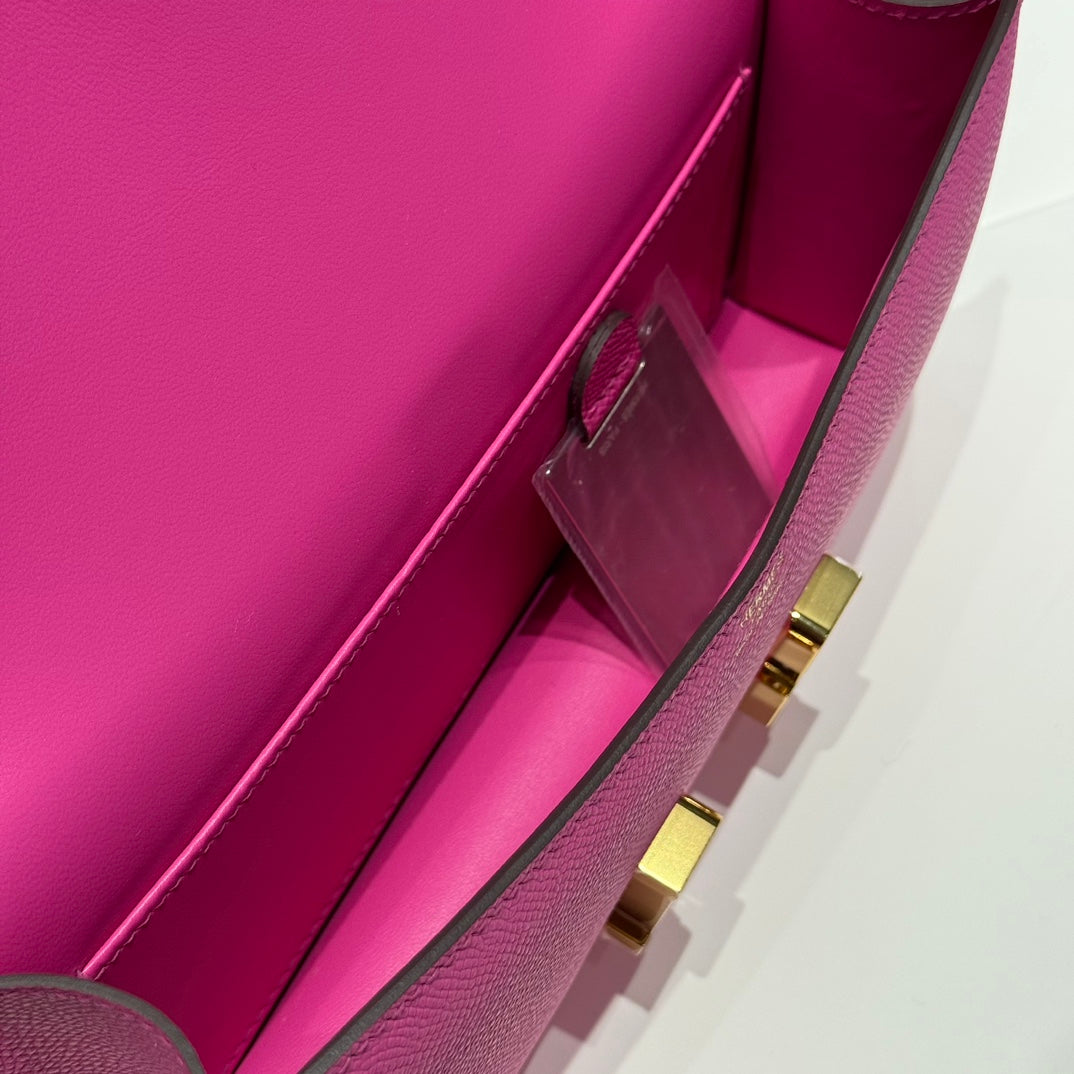 HM Constance Elan 24 Fandango Rosa Epsom Herrajes Dorados 237342