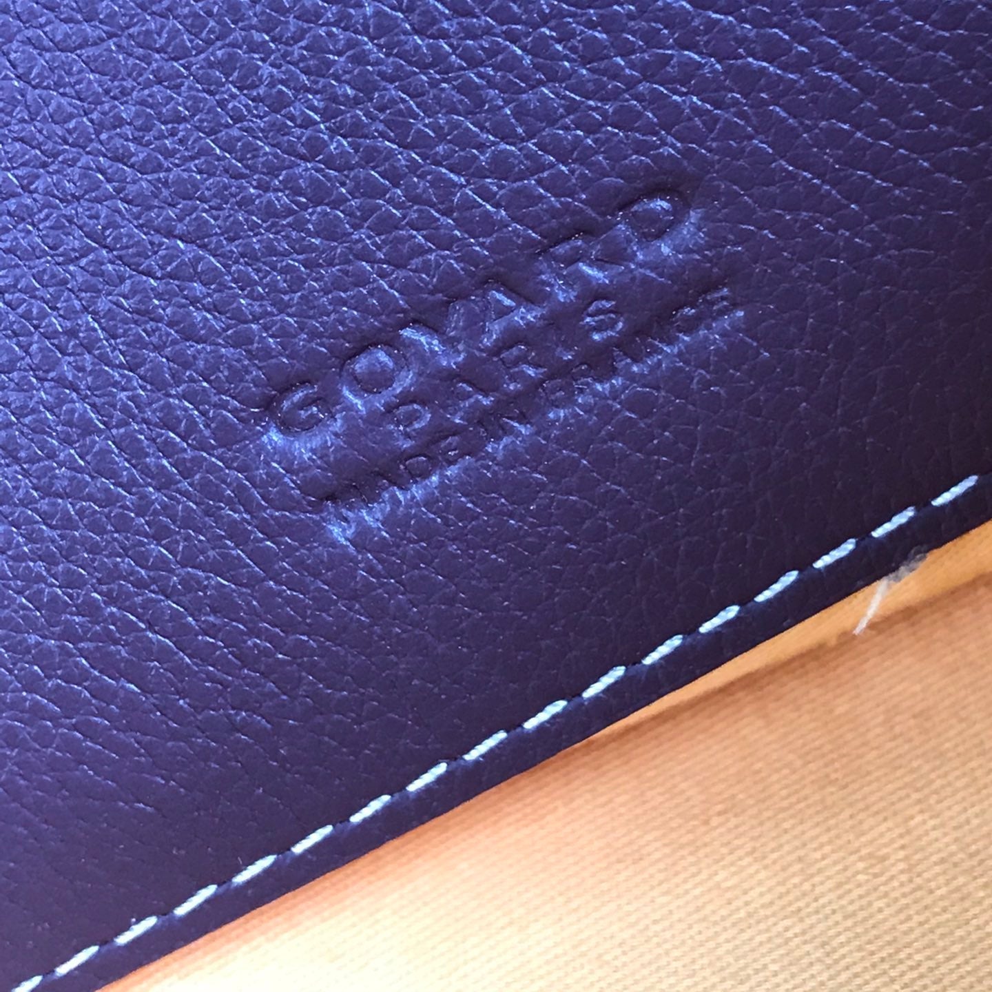 S¨¦NAT MGM POUCH 40 IN BURGUNDY RED GOYARDINE CANVAS