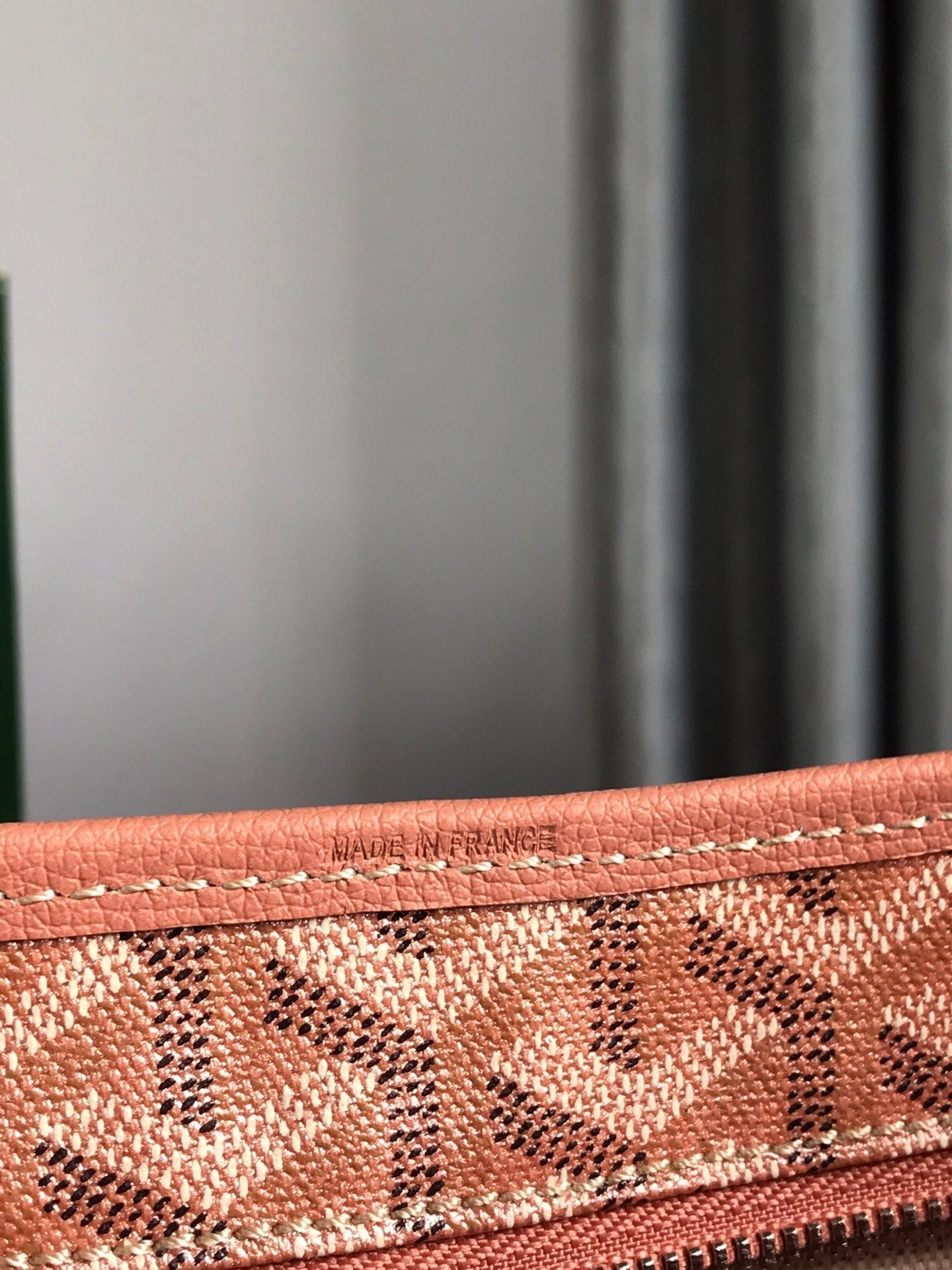 Boh¨¨me Hobo Bag 42cm Pink Canvas Chevroches Calfskin