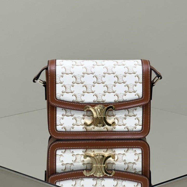 CLASSIQUE TRIOMPHE 22 VEAU BLANC MARRON