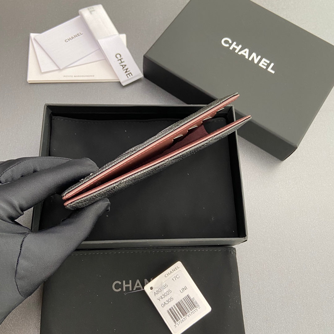 passeport cc 10 cm noir cavair matériel argenté