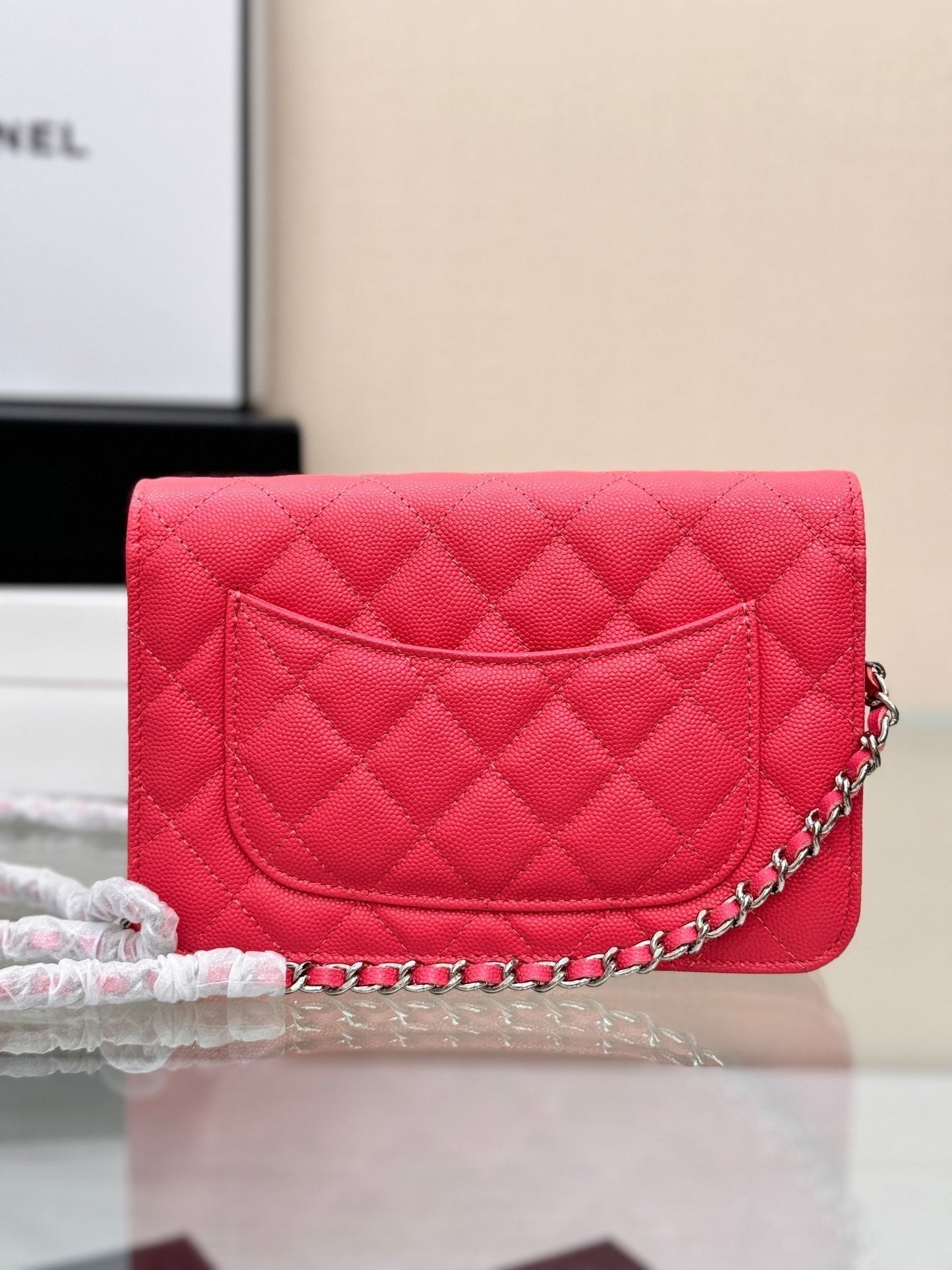 HERRAMIENTAS DE PLATA WOC 19CM CAVIAR ROJO