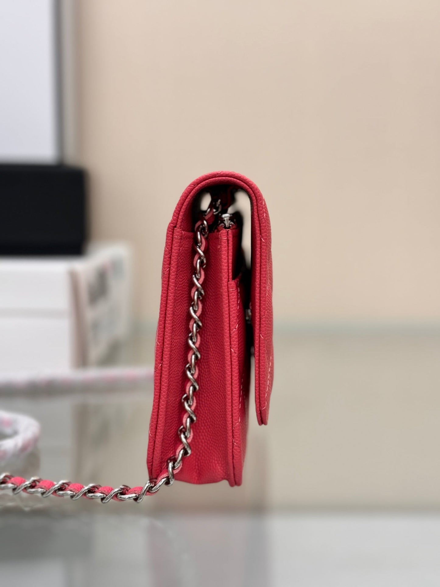 HERRAMIENTAS DE PLATA WOC 19CM CAVIAR ROJO