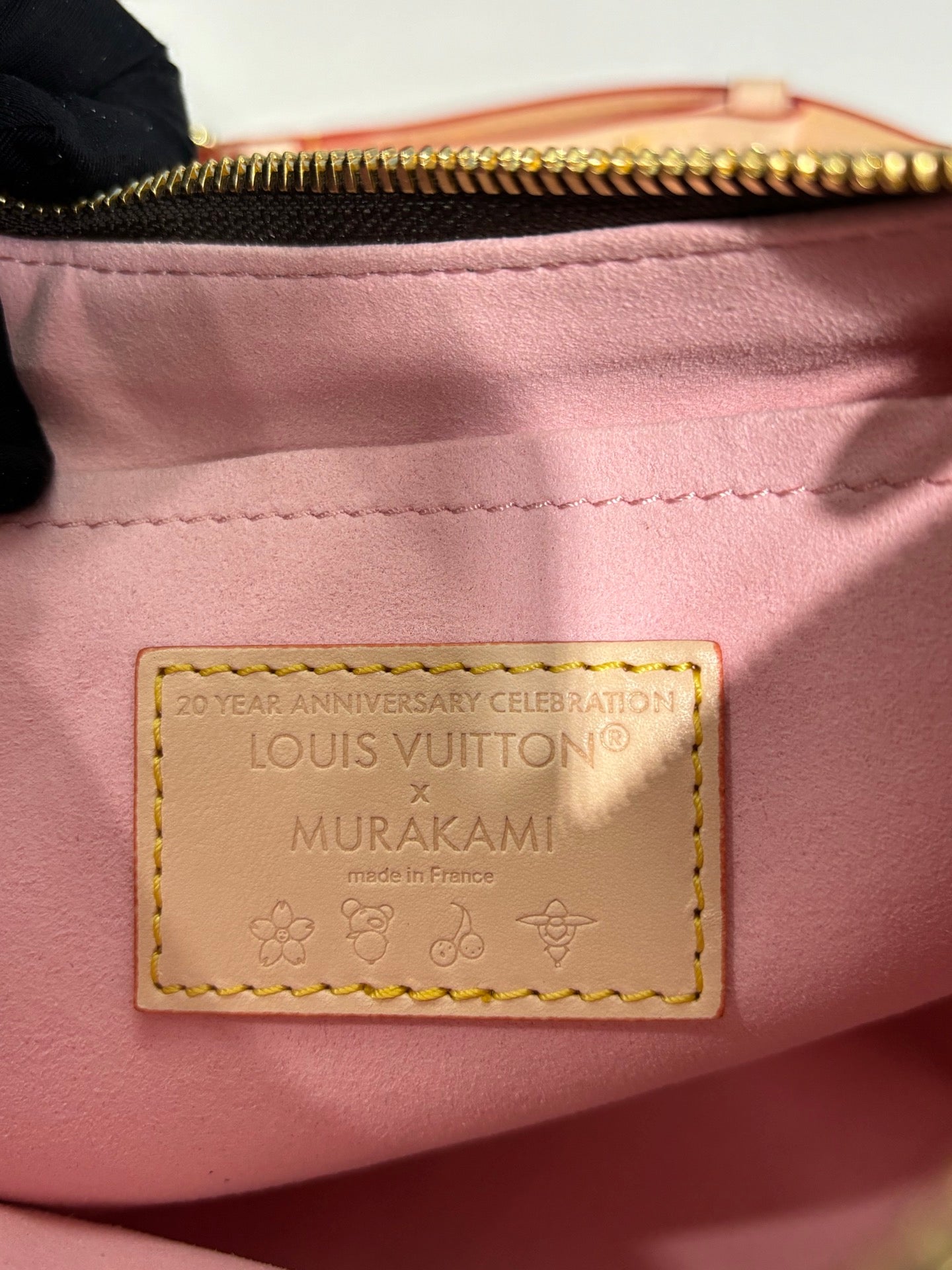 LV x TM Boulogne PM 29 cm Toile Monogrammée Sakura Marron Fleur de Cerisier