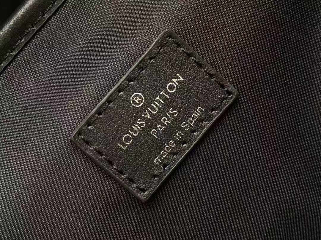 MOCHILA DE 44 EN LONA DAMIER GRAFITO COLOR GUN METAL