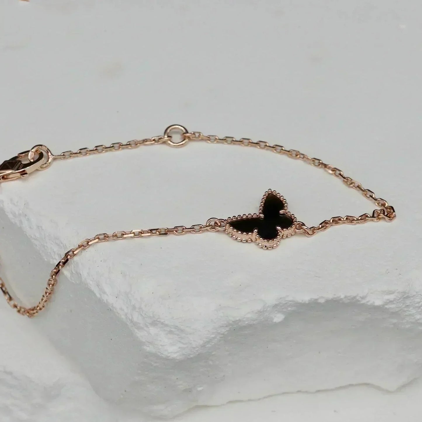 BRACELET PAPILLON DIANA ONYX