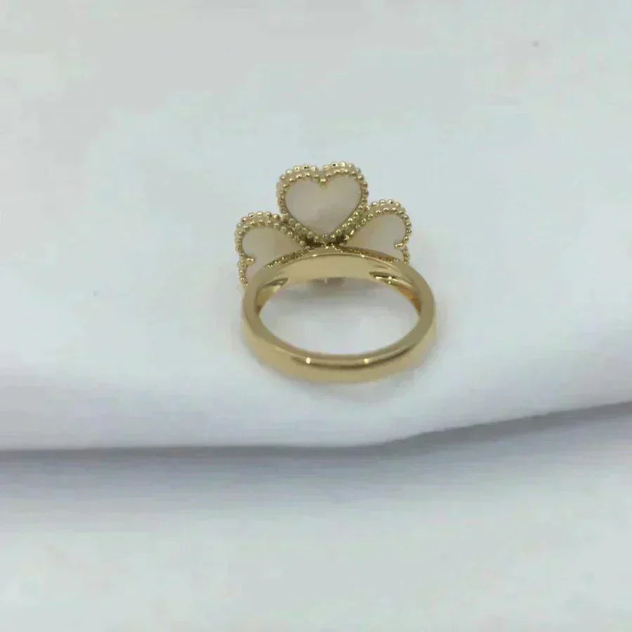 DIANA SWEET CLOVER ANILLO DE TRAPEADOR BLANCO