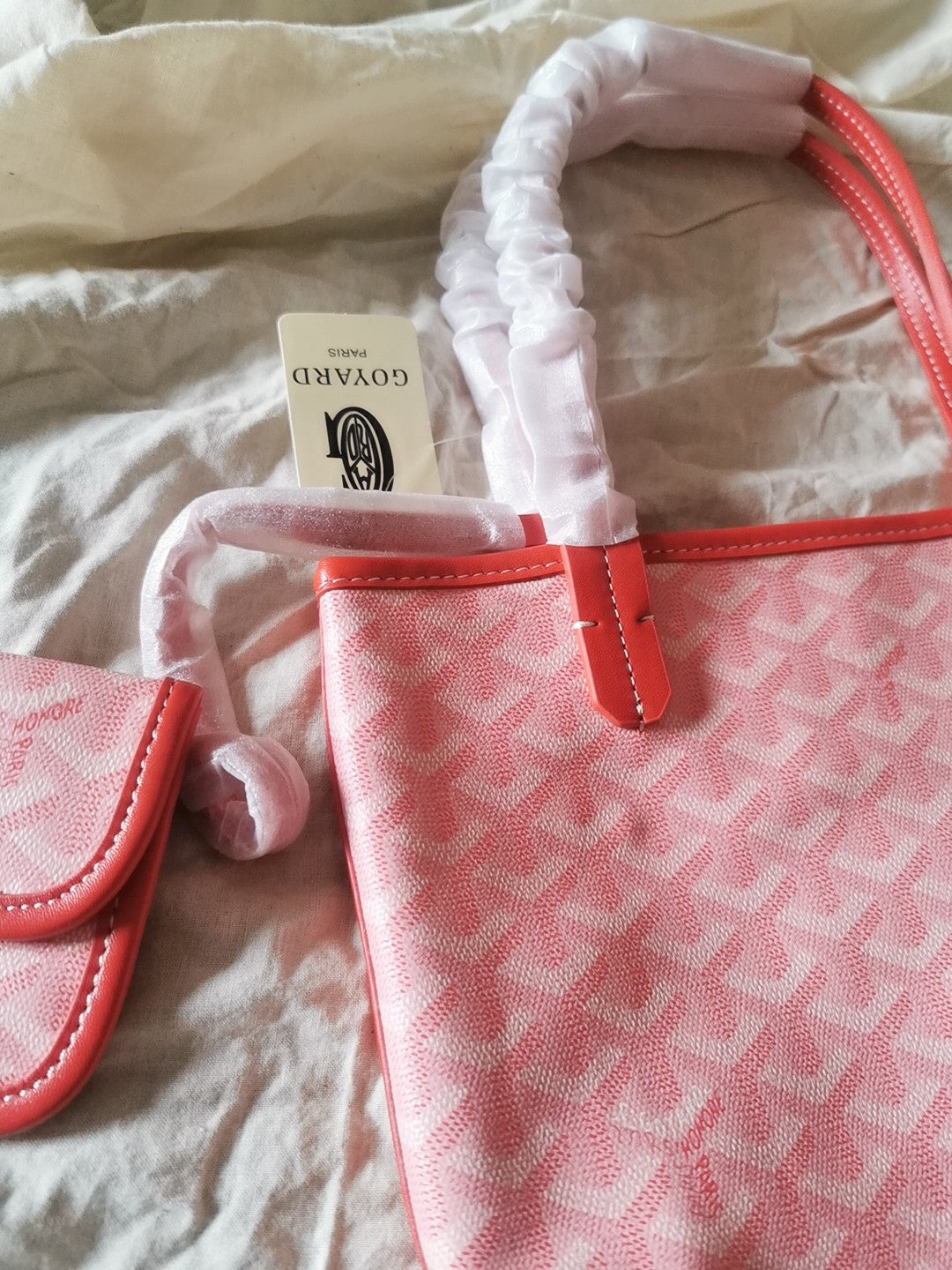 MINI HOBO BOHEME LONA ROSA 38CM