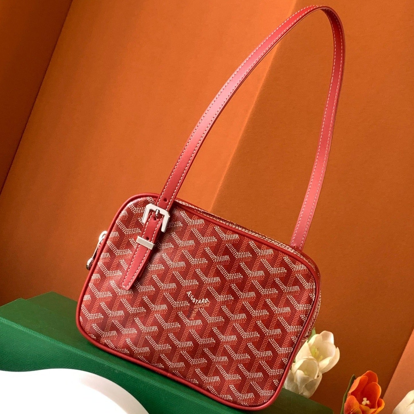SAC À TOAST GOYA D'OCCASION 21CM TOILE ROUGE