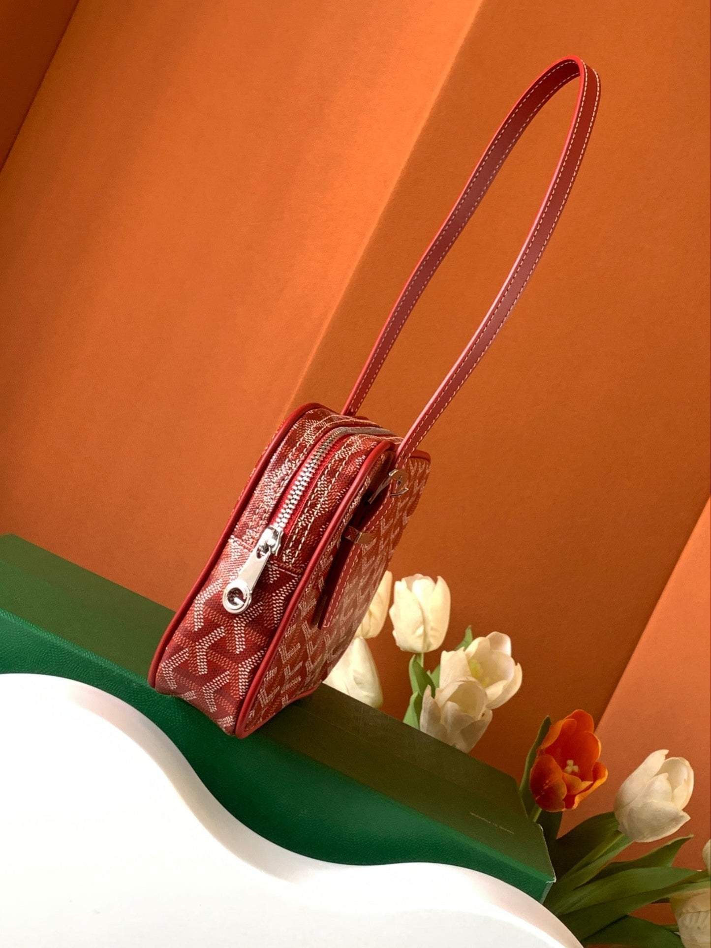 SAC À TOAST GOYA D'OCCASION 21CM TOILE ROUGE