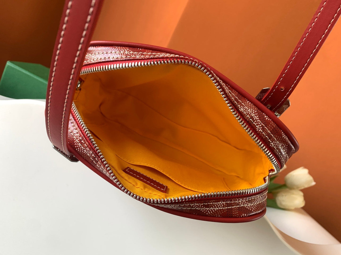 SAC À TOAST GOYA D'OCCASION 21CM TOILE ROUGE