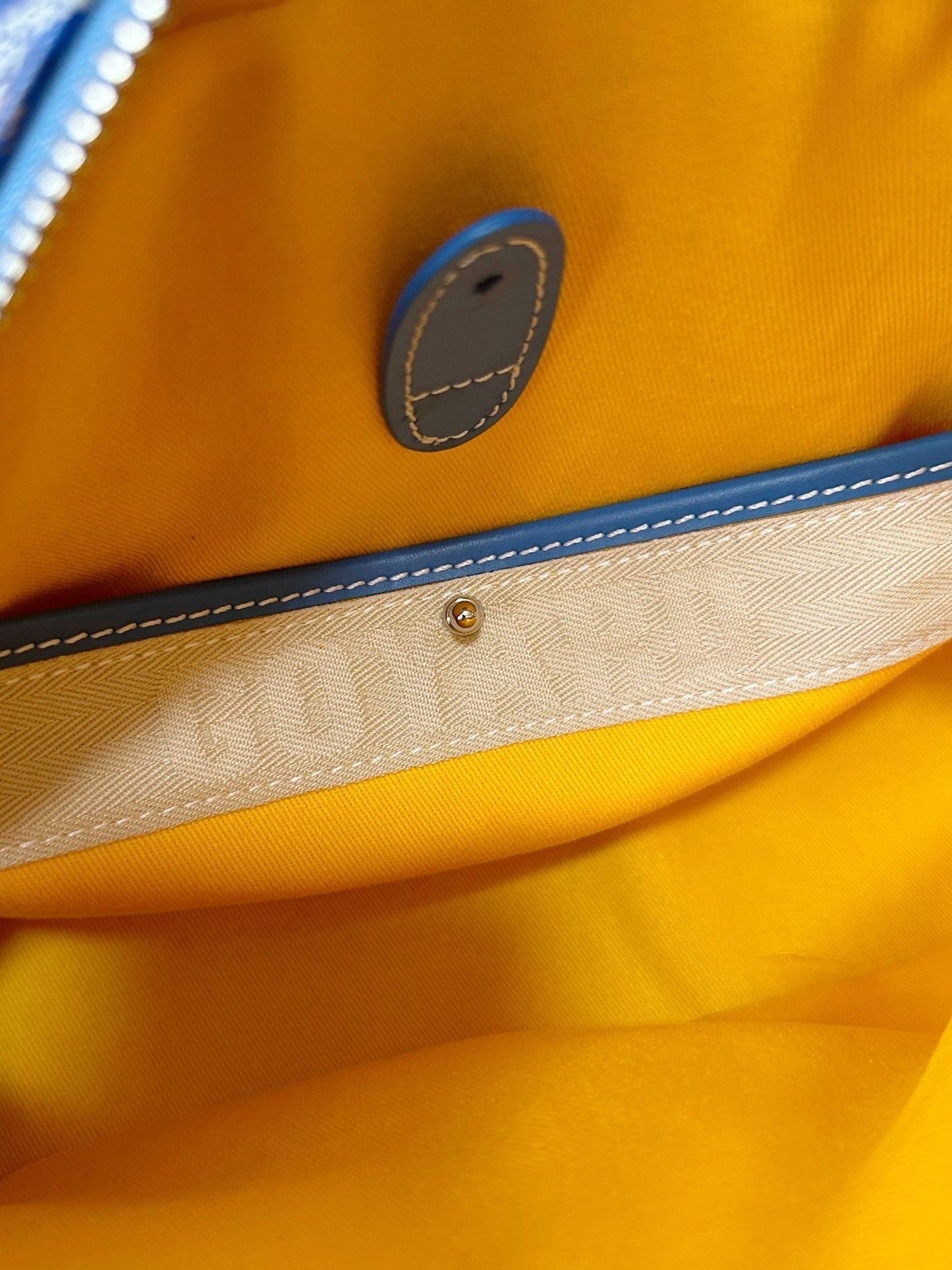 BOLA DE BOLOS GOYA LIENZO AZUL PEQUEÑO