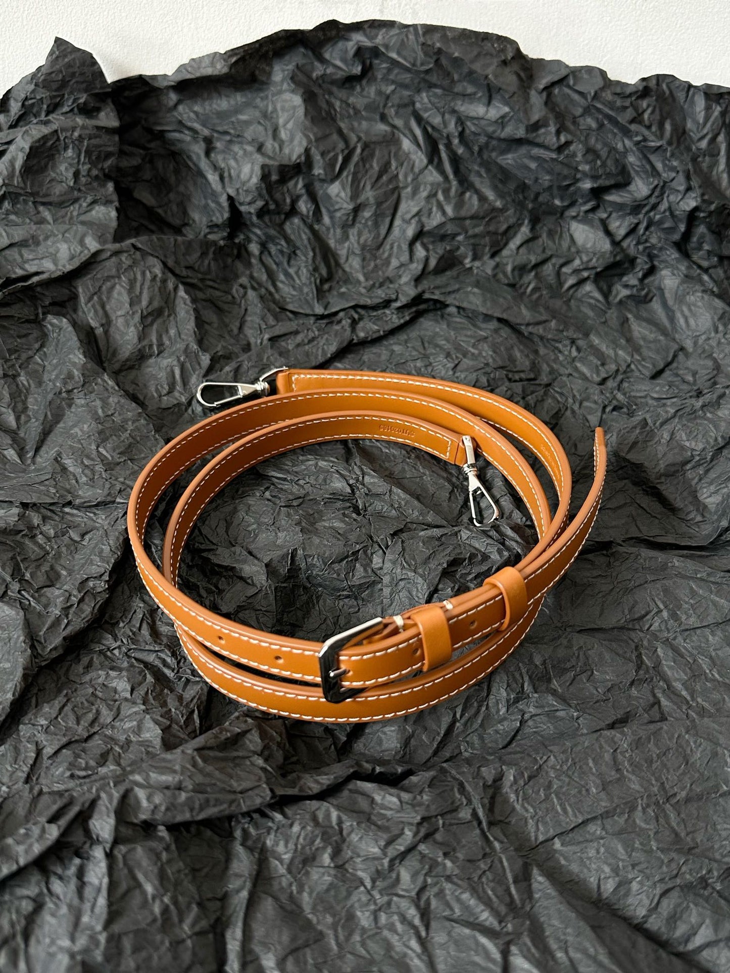 BOLSA DE MAQUILLAJE GOYA 20CM LONA NEGRA Y TAN