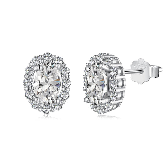 [HOT]Delicate Unique Oval Cut Daily Earrings