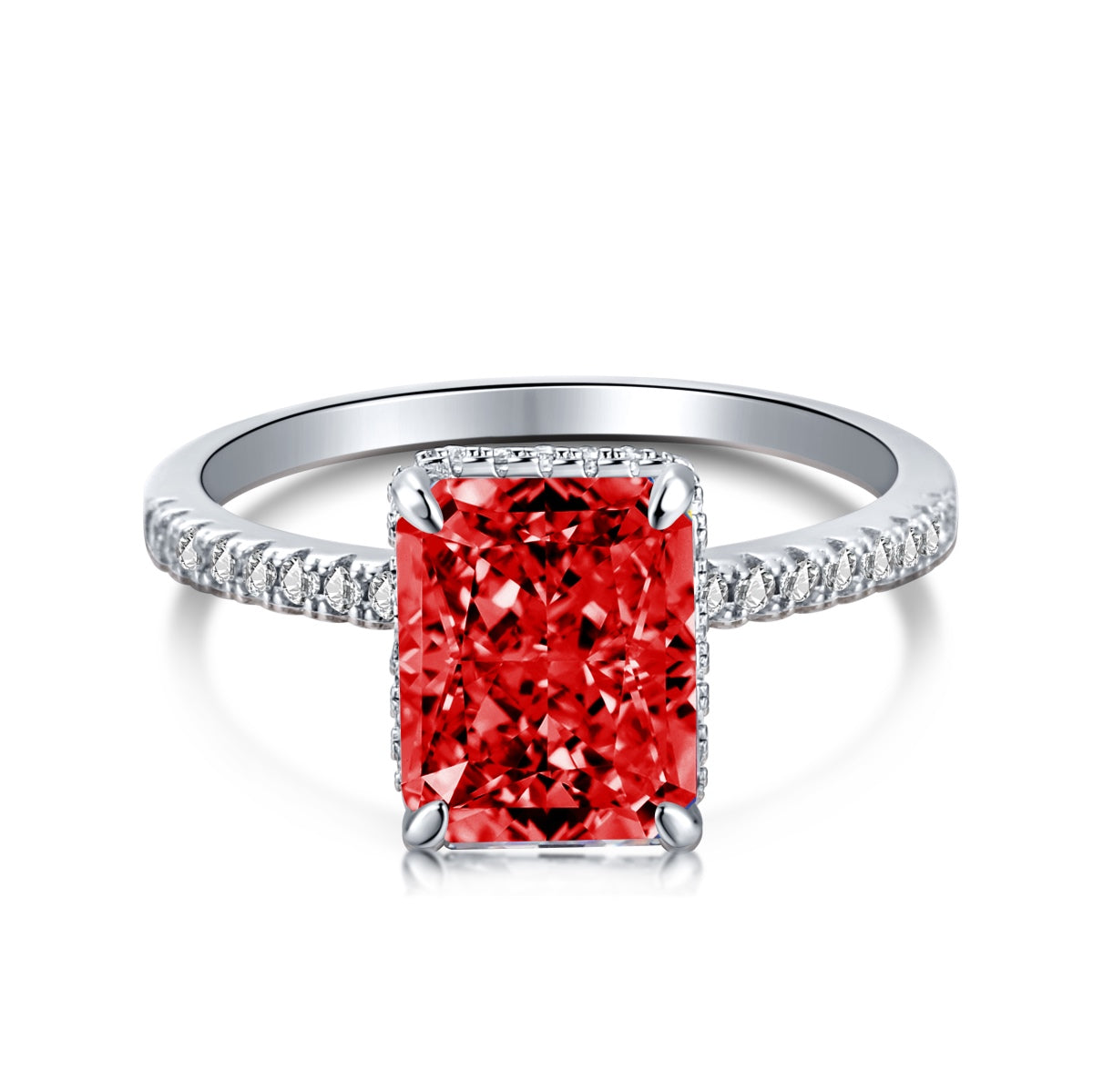 [HOT]4.0 Carat Luxurious Engagement Ring
