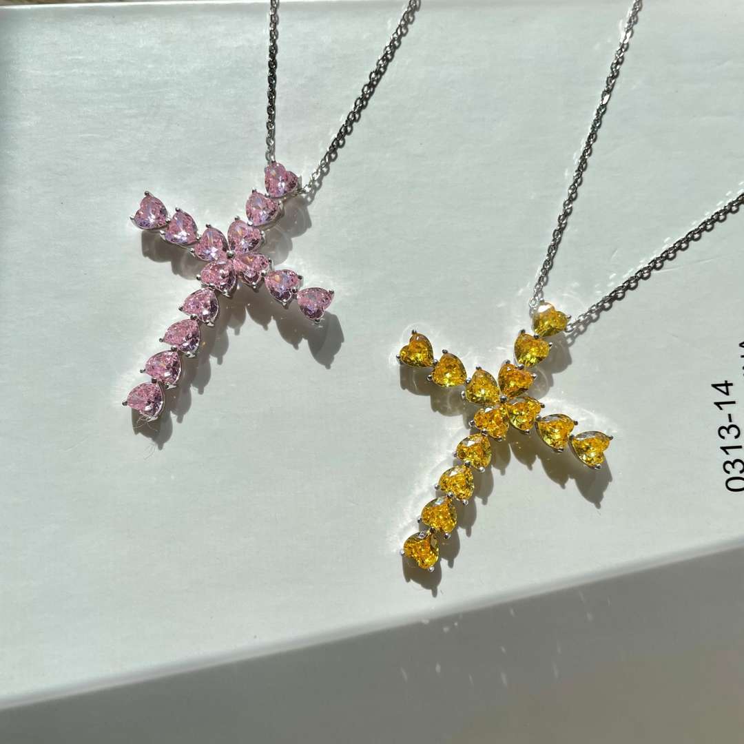 [HOT]Radiant Cross Shape Necklace