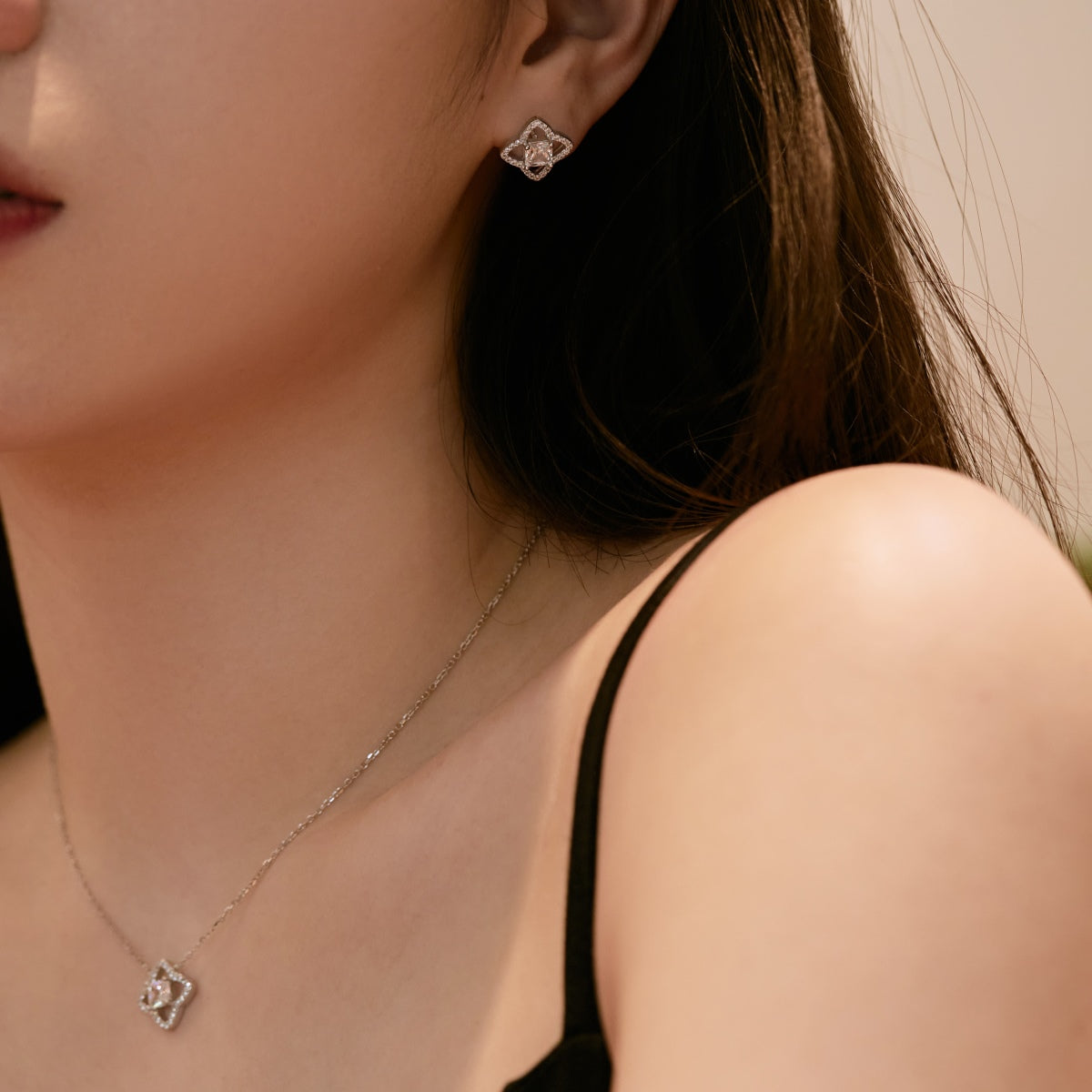 [HOT]Elegant Star Shape Princess Cut Daily Earrings