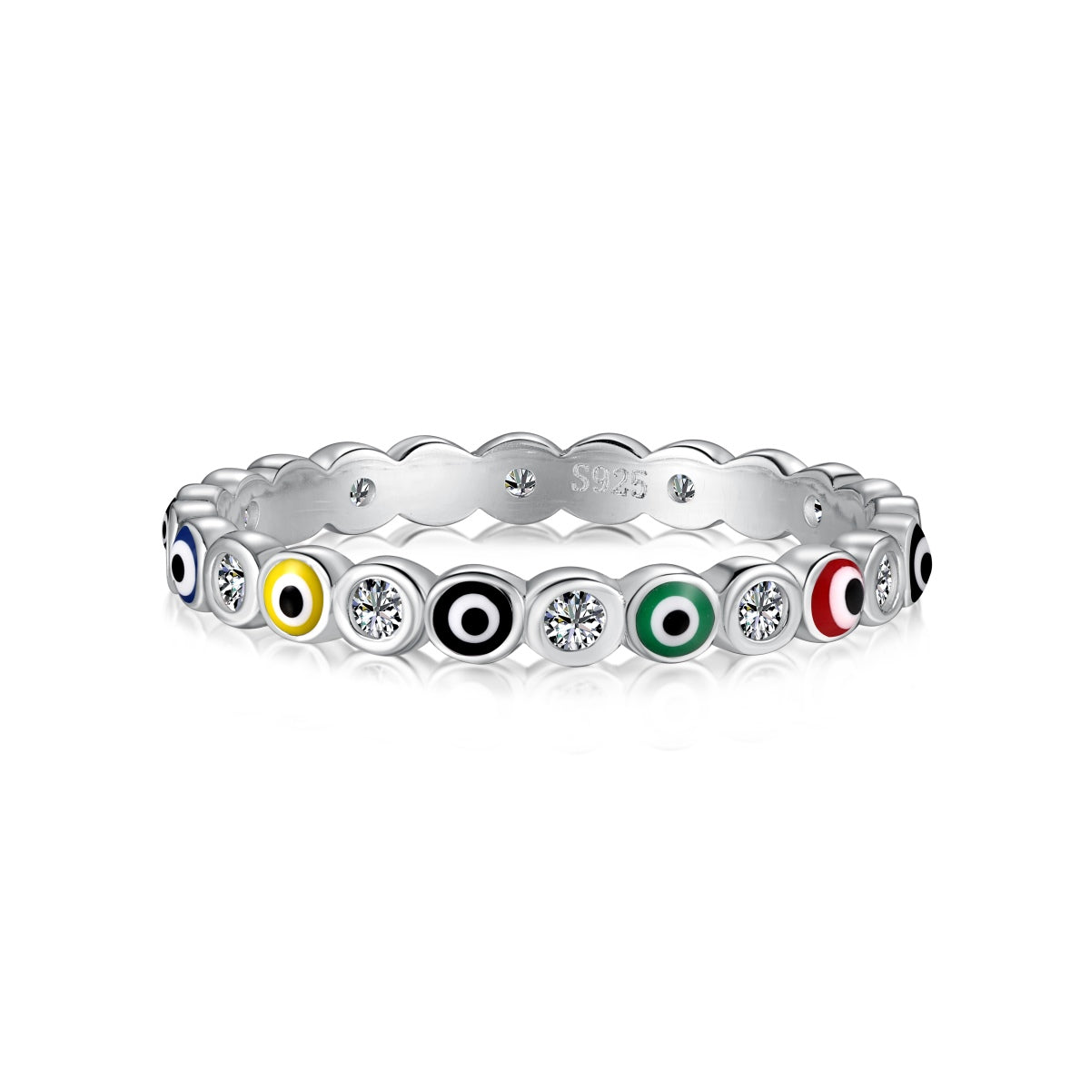 [HOT]Sparkling Vibrant Round Shape Daily Ring