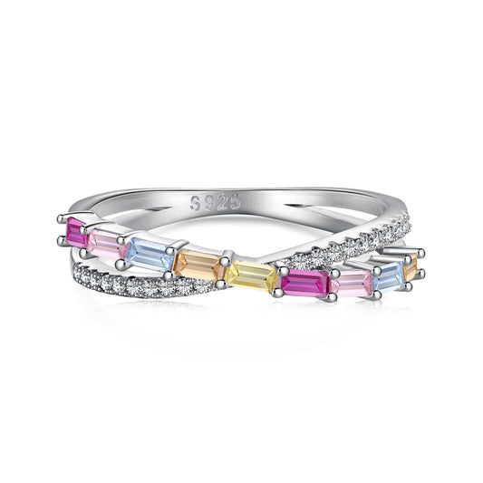 [HOT]Energetic Elegant Radiant Cut Party Ring