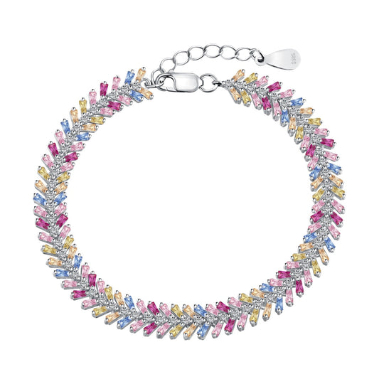 [HOT]Dainty Radiant Emerald Cut Daily Bracelet