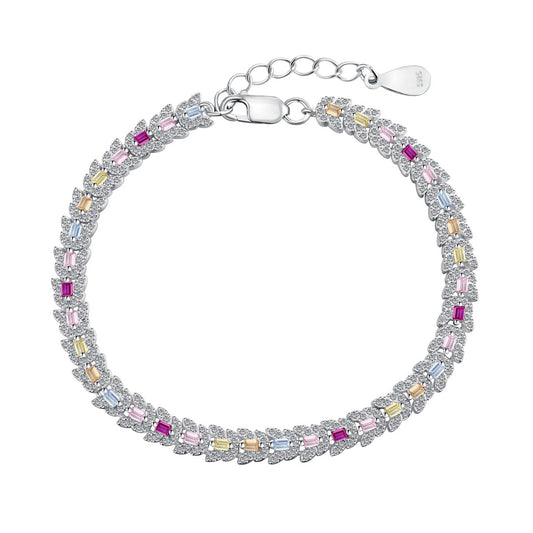 [HOT]Delicate Colorful Multi Cut Daily Bracelet