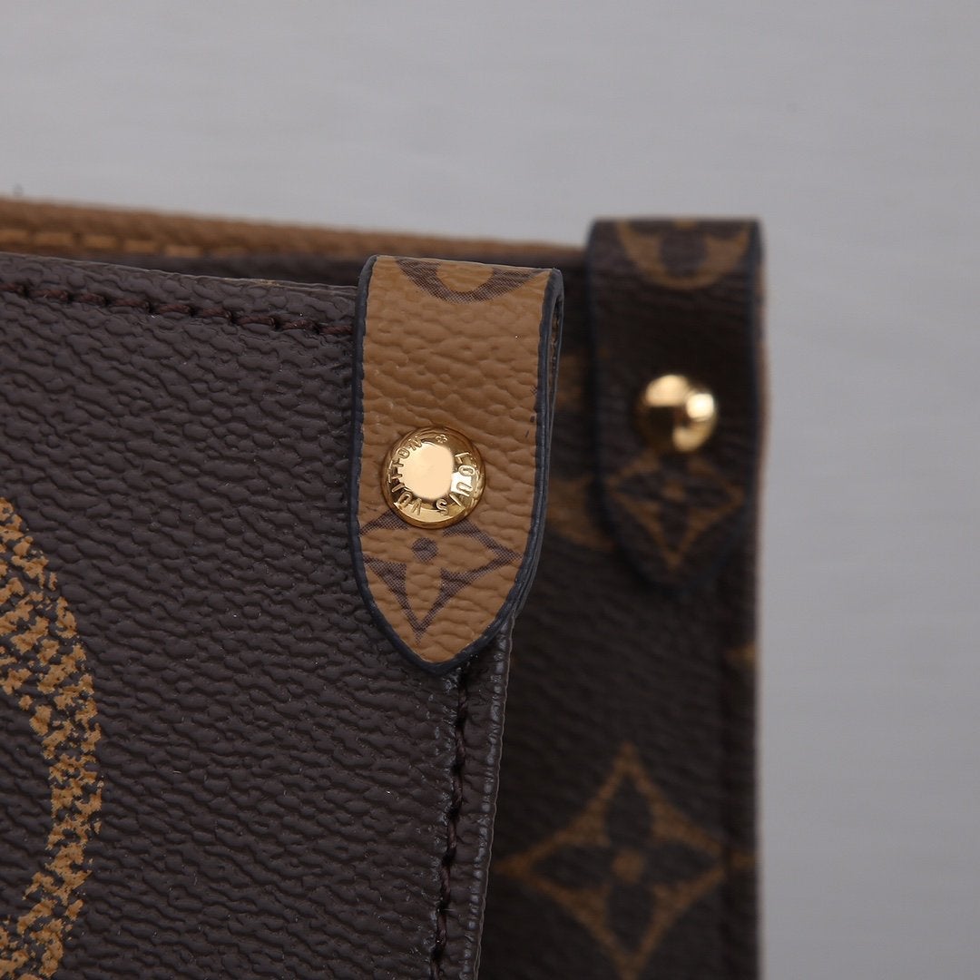 LV ONTHEGO GM 41CM LIENZO GIGANTE CON MONOGRAMA 