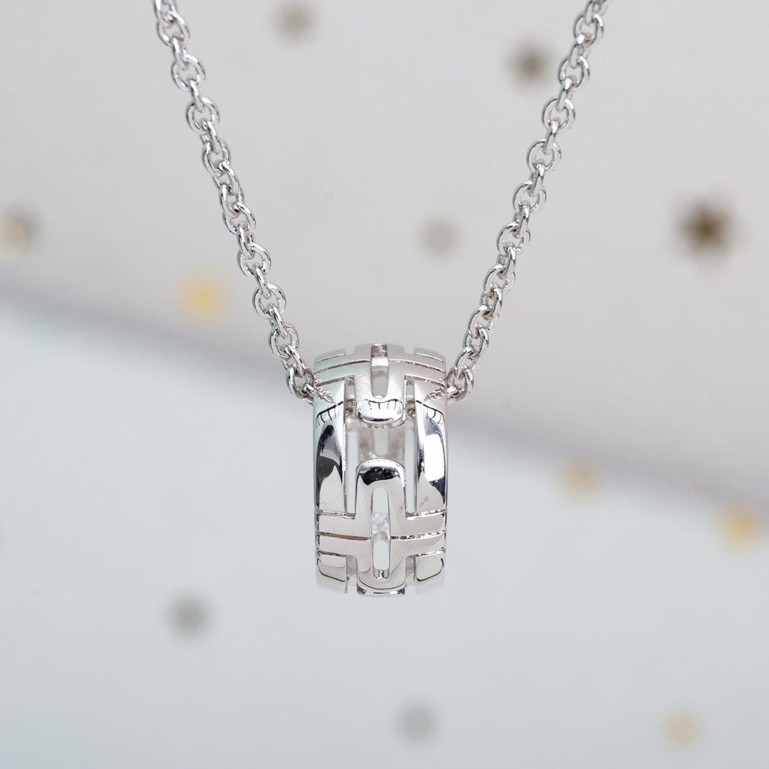 DIANA PARENTESI NECKLACE SILVER