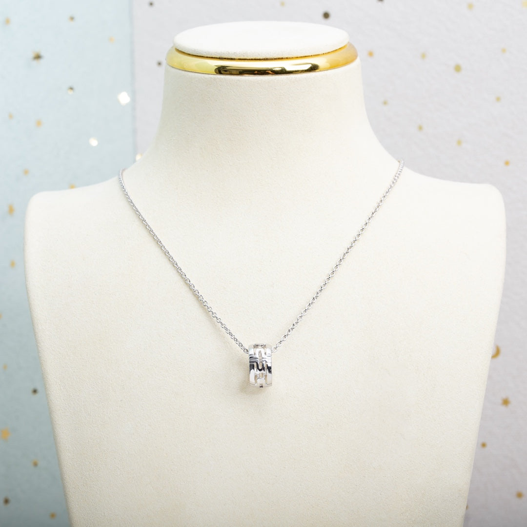 DIANA PARENTESI NECKLACE SILVER