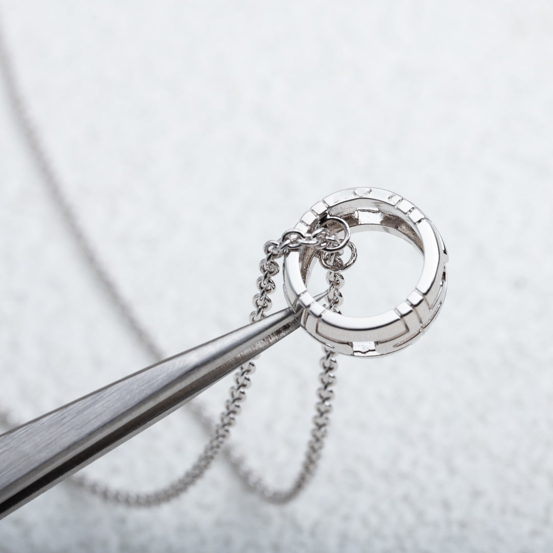 DIANA PARENTESI NECKLACE SILVER