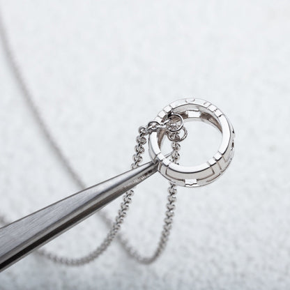 DIANA PARENTESI NECKLACE SILVER