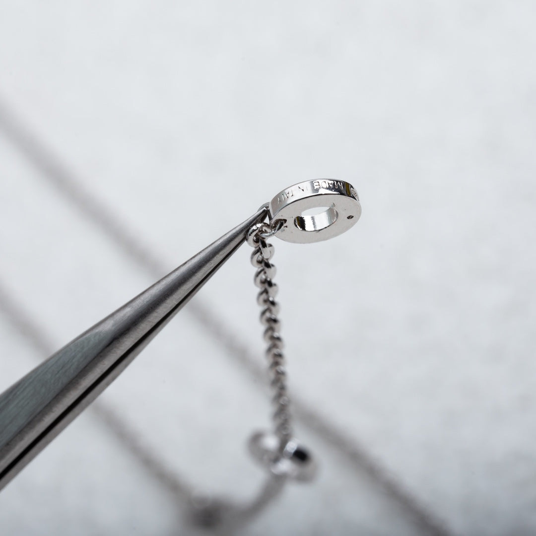 DIANA PARENTESI NECKLACE SILVER