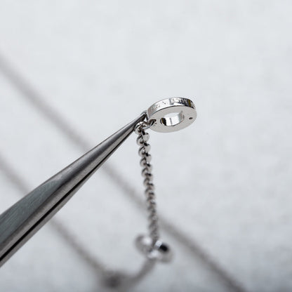 DIANA PARENTESI NECKLACE SILVER