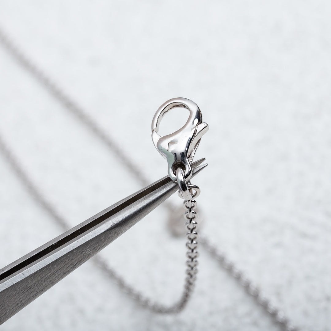 DIANA PARENTESI NECKLACE SILVER