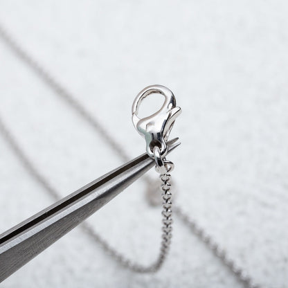DIANA PARENTESI NECKLACE SILVER