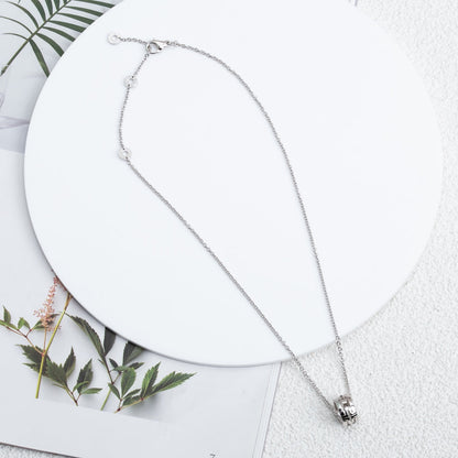 DIANA PARENTESI NECKLACE SILVER