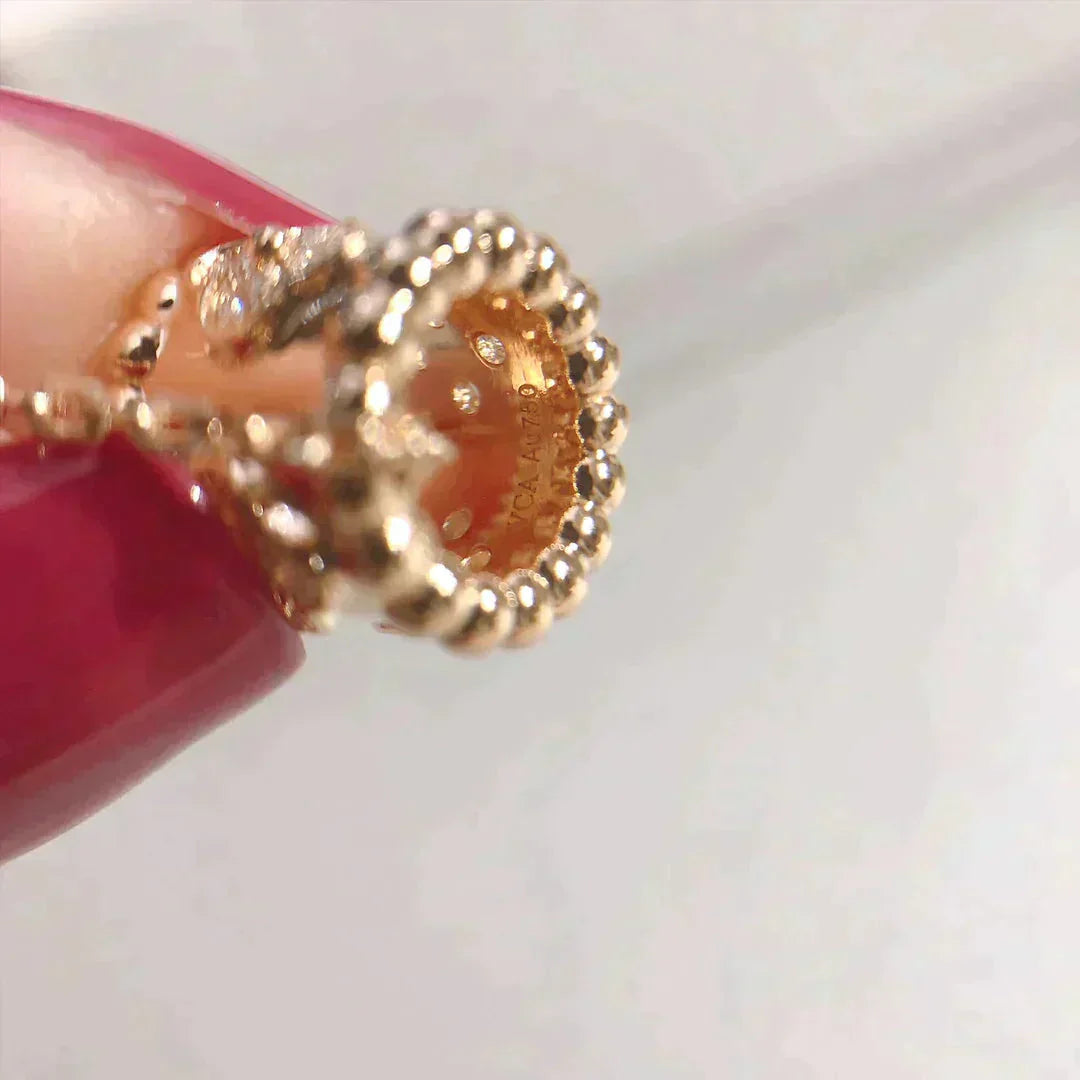 DIANA PERLEE PEDANT NECKLACE GOLD / ROSE GOLD