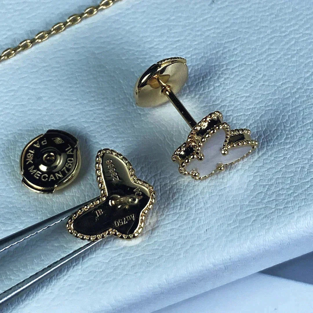 DIANA SWEET BUTTERFLY MOP EARSTUDS