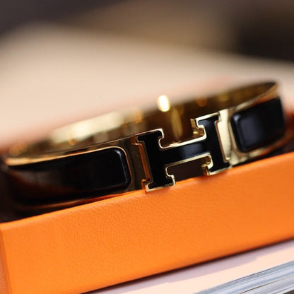 DIANA H BRACELET 12MM GOLD