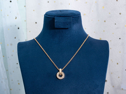 DIANA GARI NECKLACE PINK GOLD DIAMOND