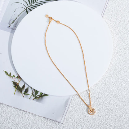 DIANA GARI NECKLACE PINK GOLD DIAMOND