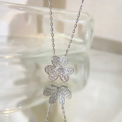 DIANA FLOWER DIAMOND NECKLACE