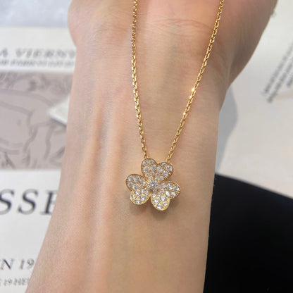 DIANA FLOWER DIAMOND NECKLACE