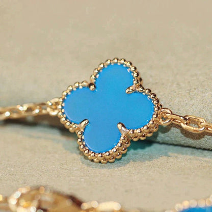 DIANA CLOVER 20 MOTIFS TURQUOISE GOLD