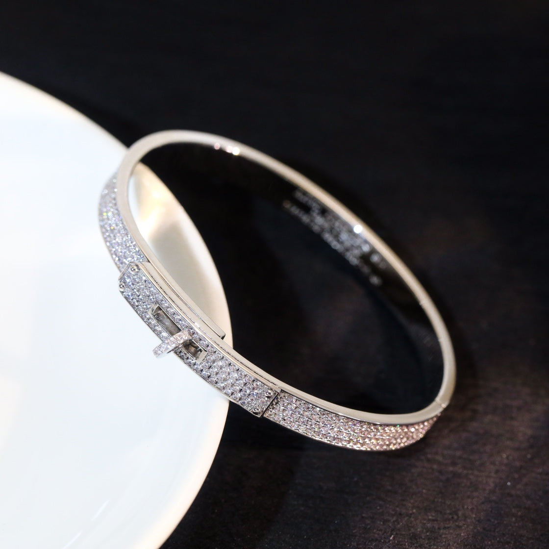 DIANA KELLY BRACELET DIAMOND PAVED