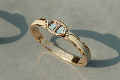 DIANA CLIC CHAINE PINK GOLD BRACELET