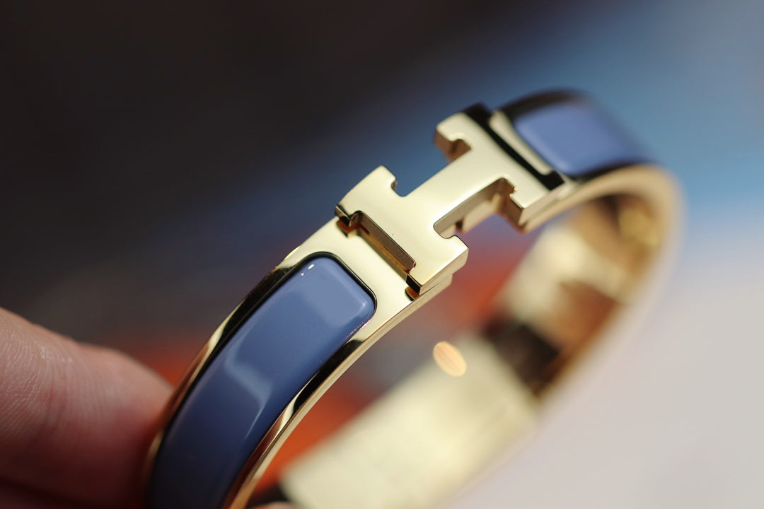 DIANA H BRACELET 12MM BLUE GRAY