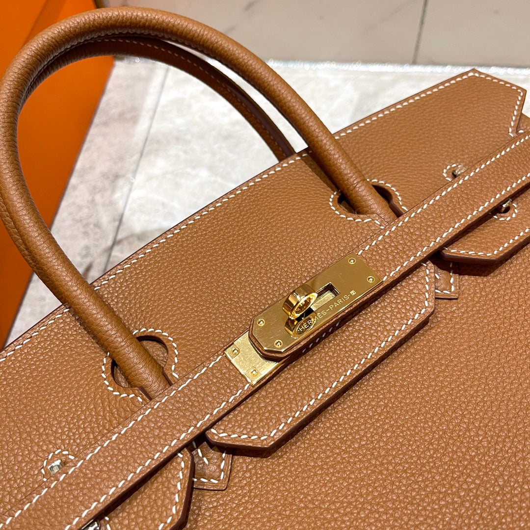 HM BIRKIN 30CM CUIR TOGO DORÉ QUINCAILLERIE DORÉ