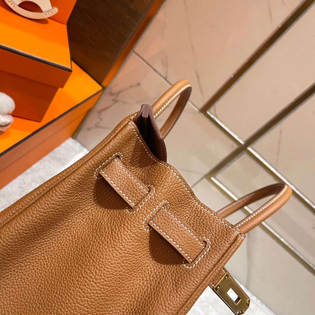 HM BIRKIN 30CM CUIR TOGO DORÉ QUINCAILLERIE DORÉ